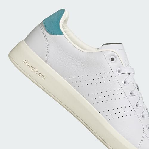 Image of adidas Men Leather Lace Up Tennis Shoe