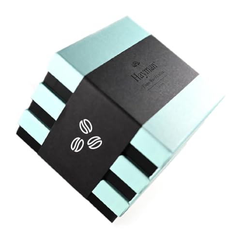 Hayman, Paquete de Regalo de Café Los 3 Geishas, Geisha de Panamá + Costa Rica + Nicaragua, Café de Grano Verde, 3 Cajas Con 100g de Cada Variedad (Total 300g)