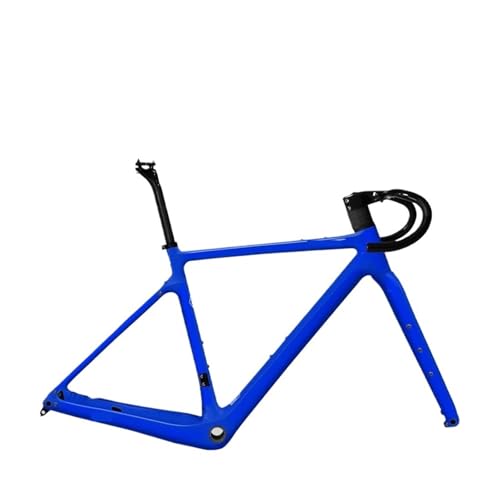 �f�B�X�N�u���[�L�J�[�{�������o�C�N�t���[�� 700C/27.5er �ő�g�p 47C/2.1 �^�C�����]�ԃX���[�A�N�X��(Transparent Blue-A,58cm Gloss)