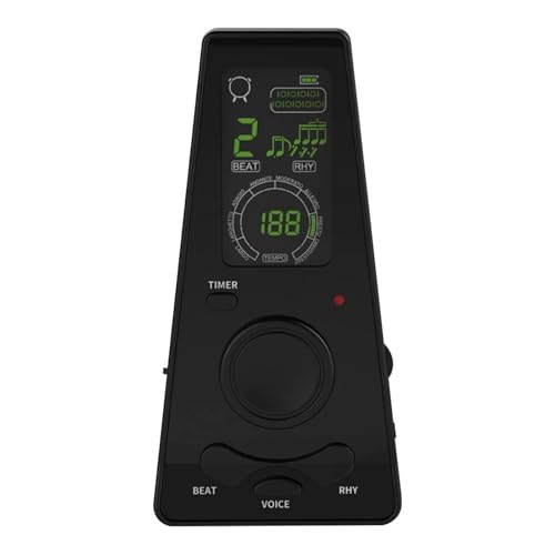 Métronome électronique numérique avec volume réglable pour piano et guitare