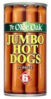 6 Jumbo Hot Dogs 560G