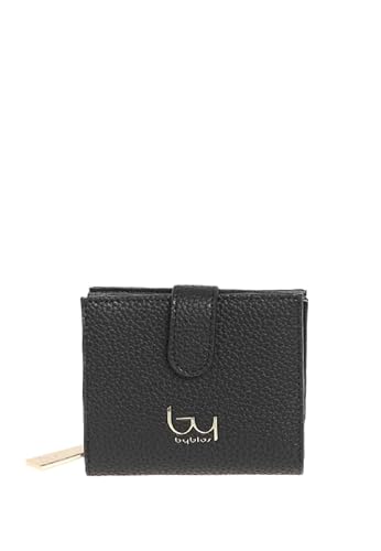 Portefeuille BYBLOS NAOS BLACK BYPS33B215 en cuir noir élégant