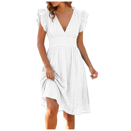 Robe d'été rétro bohème fluide pour vos sorties pique-nique et plage