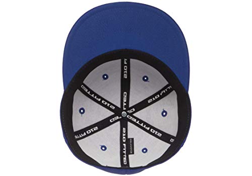 Image of Flexfit Men's Flexfit 210 Fitted Flat Bill Cap Hat