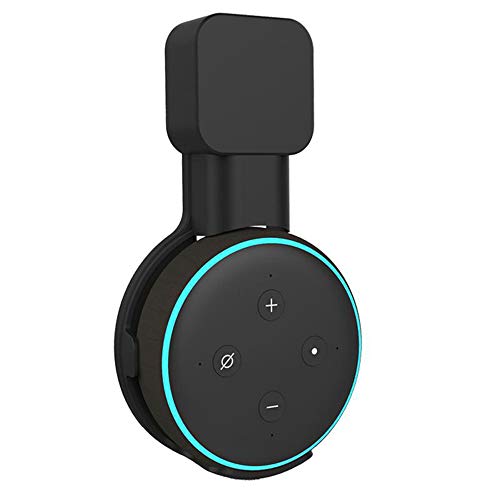 Hama Wandhalterung Magnetisch Für Echo Dot (3. Gen) & Echo Input - Schwarz, Einfach Zu Montieren