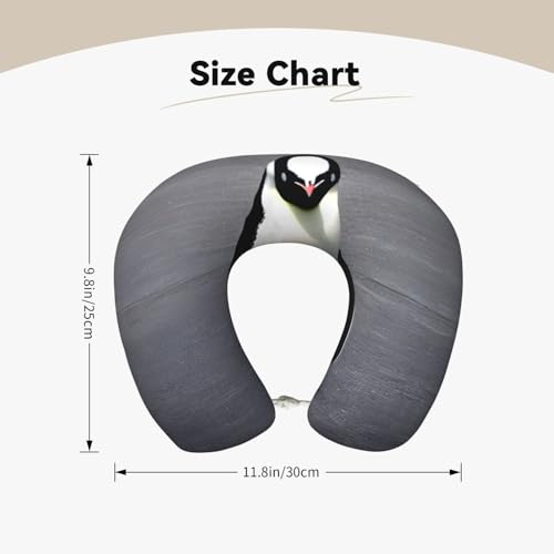 Almohada cuello de poliéster negra ajustable miniatura 5
