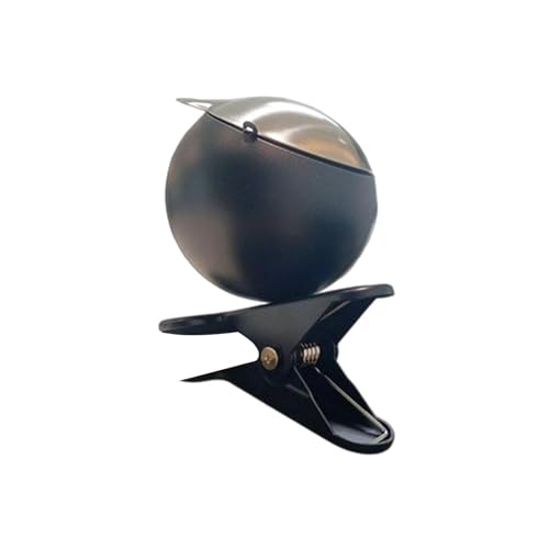 Cendrier moderne pour intérieur anti-vent avec support amovible - 5