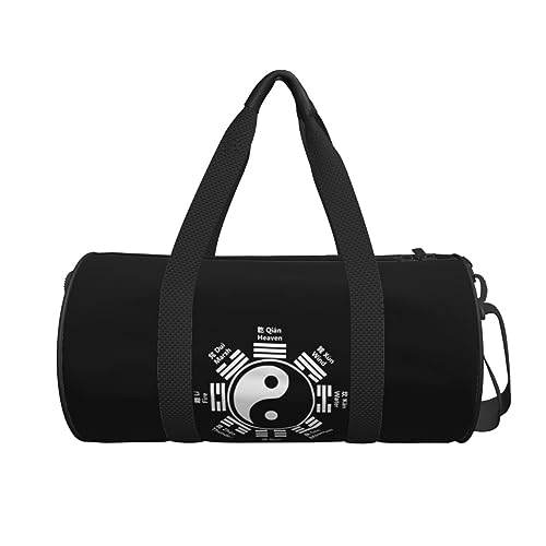 Tai Chi Yin Yang Travel Duffle Bag Sports Bags Gym Bag Foldable Travel Bag Multipurpose Backpack4