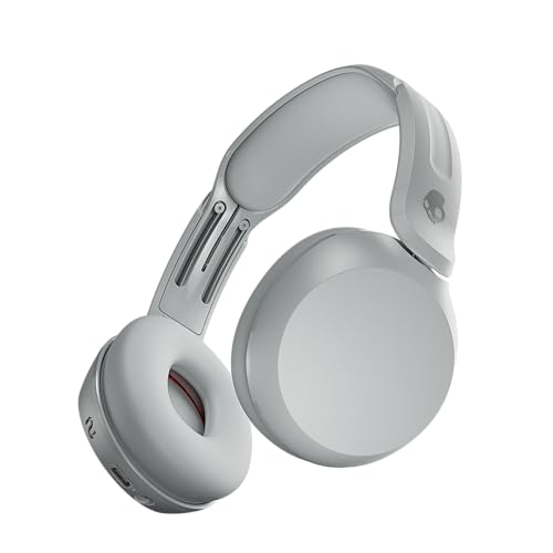 Image of Skullcandy Icon 180 Wireless On-Ear Bluetooth Headphones, Up to 50 Hours Battery, Lightweight and Travel Ready, Secure Fit, Sweat and Water Resistant, Microphone iPhone Android - Cement