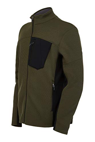 Image of Spyder Men's Bandit Hybrid Full Zip Mid Layer Jacket