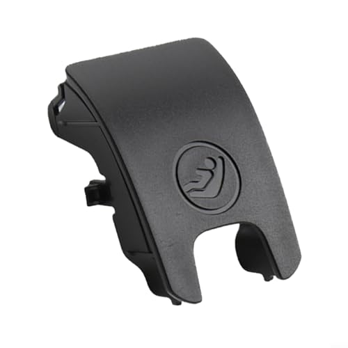 TONIXY Copertura per seggiolino auto per Porsche Macan 2015-2018 Q3 RSQ3 2012-2018 singolo per bambini in plastica beige/nera OE 8U08871874PK 8U0887187187 (nero)
