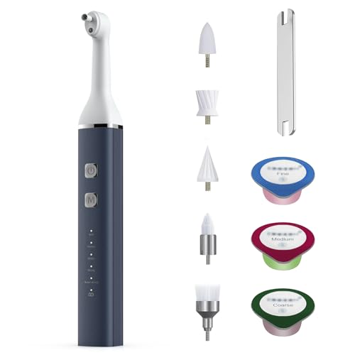 Beiermu Zahnaufhellungsset mit LED-Licht und 6 Köpfen