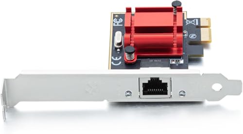 10/100/1000Mbps Gigabit Ethernet PCI Express NIC Network Card | with Intel I210 Chip | Ethernet Server Converged Network Adapter | Single RJ45 Port | PCI Express 2.1 X1 | Compare to Intel I210-T1