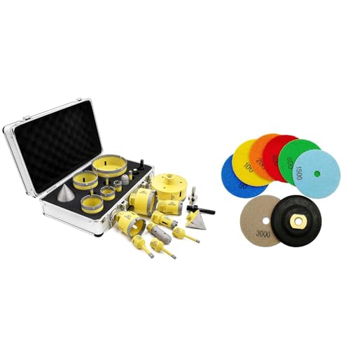 Juego de Brocas Diamante 12 Piezas Kit para Azulejos miniatura 1