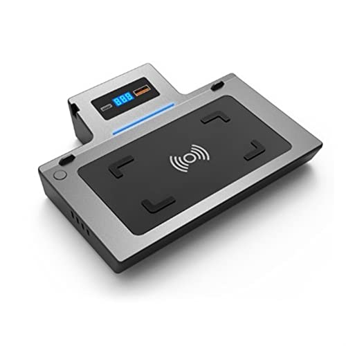 Cargador para coche Mercedes Clase A B GLB CLA GLA que elimina los cables rotos en la consola