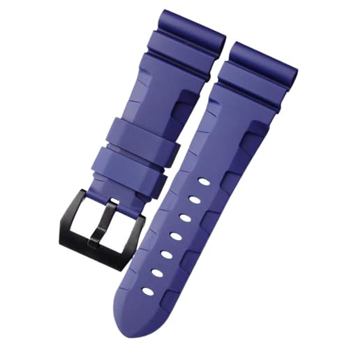 Bracelet de montre Panerai silicone 24mm 26mm caoutchouc sport étanche VELORE