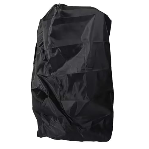 MuchLuckystar Sac de voyage extra large imperméable et robuste en Oxford avec sangles rembourrées pour porte d'avion Noir 55 x 31 x 120 cm