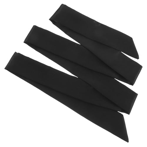 ABOOFAN Cinch Belts Blouse Shirt Belt Sash s for Dresses for Women Dress Cloth Women Dress Sash for Bridesmaid Black Decor Bow Tie Silk Kimono Miss