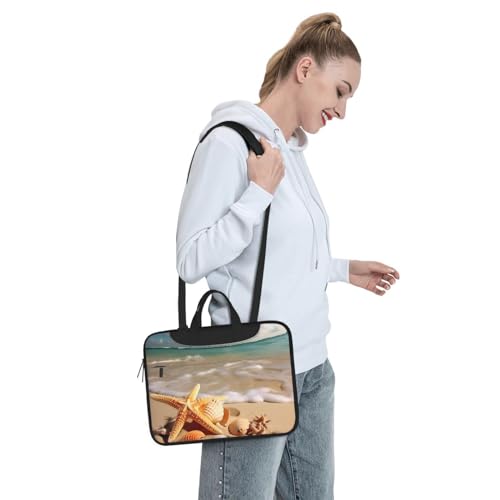 Bolso bandolera para laptop KHiry 15.6 pulgadas negro miniatura 3