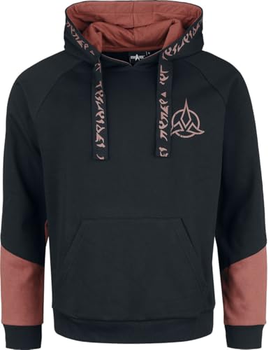 Star Trek Klingon Empire Männer Kapuzenpullover schwarz L