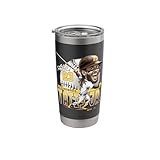 Fernando Tatis Jr. San Diego Baseball Mudge Studios MLBPA Stainless Steel Insulated Tumbler