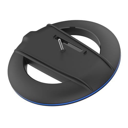 KUIDAMOS KUIDAMOS Konsole Pro Slim Podstawa Pionowa System Chłodzenia o Wysokiej Stabilności do Zorganizowanej Rozgrywki, Antypoślizgowa Podstawa do Intensywnej Rozgrywki, Czarny ABS 6,5 X 6,5 X
