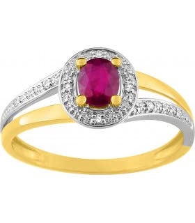 Bague Rubis et Diamants Malika, l'excellence de la haute joaillerie