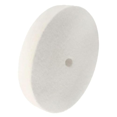 Luo ke 8'' Soft Felt Buffing Wheels for Bench Grinder
