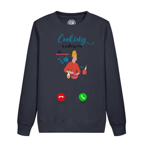 Sweatshirt enfant la cuisine m'appelle pour petit cuisinier