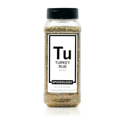 Spiceology - Turkey Rub - Savory Poultry Seasoning and Spice Blend - Use On: Pork, Turkey, Chicken,...