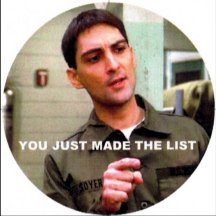 Pyscho Soyer's Death List Magnet