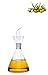 HAIZEEN 125ml Distributore di Olio d'Oliva e Aceto Nessun Imbuto Necessario, Distributore di Sapone Ampolla in Vetro per Cucina, Artigianato Mantiene L'olio Fresco più a Lungo
