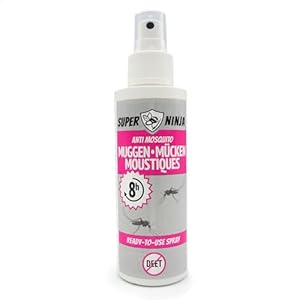 Super Ninja MOS20395 Anti-Mücken-Spray 100 ml