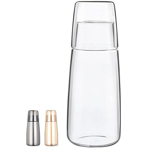 Yalucky Elegant Bedside Water Carafe Set Cover