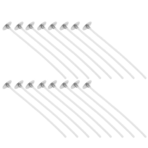 200 pzas Mechas para Velas 9 cm con Bases y Pestañas