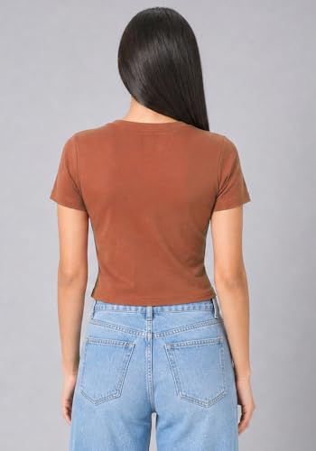 Image of Wear Your Opinion Women's Fitted Top Summer Printed Tshirt Cuddle Baby Tees Short Sleeve 220 GSM Soft Fabric