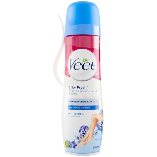 Veet Creme Spray für empfindliche Haut, 150 ml, 1 Stück Veet Creme Spray für empfindliche Haut, 150 ml, 1 Stück