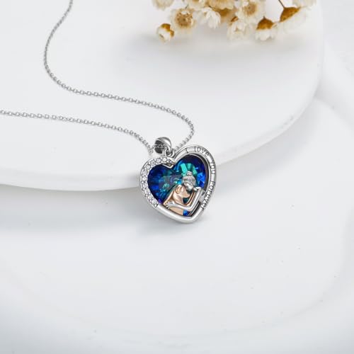 Collier Rose Fleur en Argent Sterling pour Décorations Florales Chic