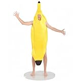 [笑顔一番] バナナ コスプレ L ハロウィン 衣装 仮装 コスチューム 着ぐるみ 大人用 男女兼用 学園祭 文化祭 余興 面白い コスチューム 大きい サイズ [A273-09] Lサイズ