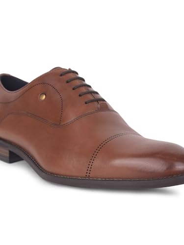 Image of Hush Puppies Mens Bryson Brogue Oxford Lace-Up Shoes