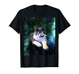 Yeux d'éclairage Maincoon Cat T-Shirt