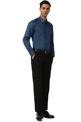 Image of Peter England Men's Solid Regular Fit Shirt