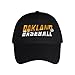 Oakland Custom Baseball Hat Cap Stitch Any Number&Name Snapback Gifts for Men Women Black
