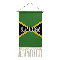 Materials: The decor wall painting is crafted from a cotton-linen blend and features wooden frames at the top and bottom edges. This wall art requires no washing and can remain on display for many years Dimensions: This cotton and linen decorative wa...