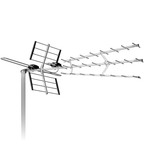 Antenne DVBT2 longue portée 80 km pour stopper les coupures de signal TV chez vous