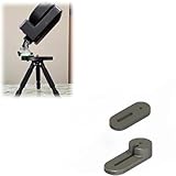 Equatorial Wedge Adapter for ZWO Seestar S30/S50, Telescope Accessory with Flat/Riser Coupler, Stable Mount for Astrophotography (Bolt,Flat)