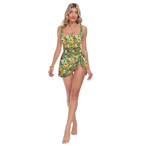 Maillot de bain une pièce femme couverture complète pour silhouette galbée et sereine