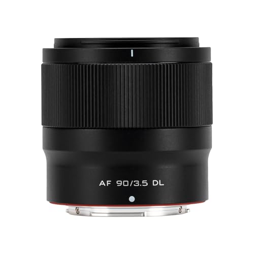 VILTROX Objectif 90mm F3.5 DL, AF 90mm f3.5 DL, téléobjectif Moyen pour écosystème DJI DL, Objectif autofocus pour DJI Inspire 3, Ronin 4D, Zenmuse X9-8K...