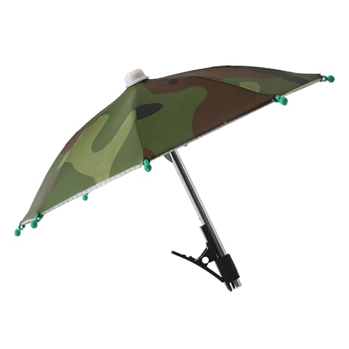 YENOVO Universal Phone Umbrella with Adjustable Clip Base, UPF 50+ Sunshade Cell Phone Cover for Outdoor Use, Anti-Glare & Heat-Resistant Mini Sun Shield for All Smartphones - Thumbnail 7