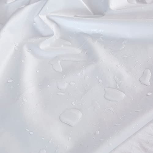 Coprimaterasso super king con cerniera, impermeabile, con cerniera, per letto super king size, lenzuola adatte per letti grandi, morbidi, lavabili e traspiranti, 30 cm profondi (180 x 200 cm)